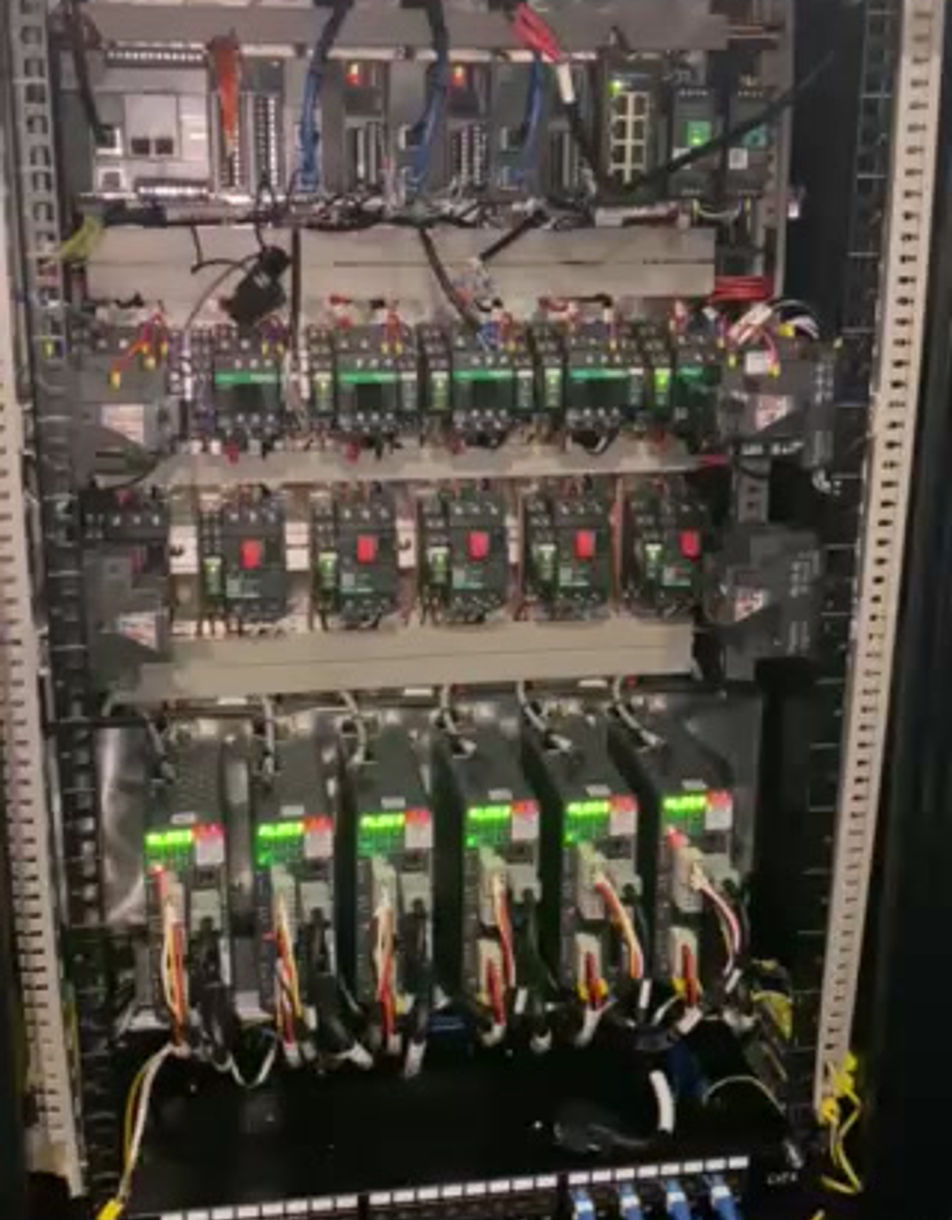 Modular 6DOF Stewart Platform Motion Control Cabinet