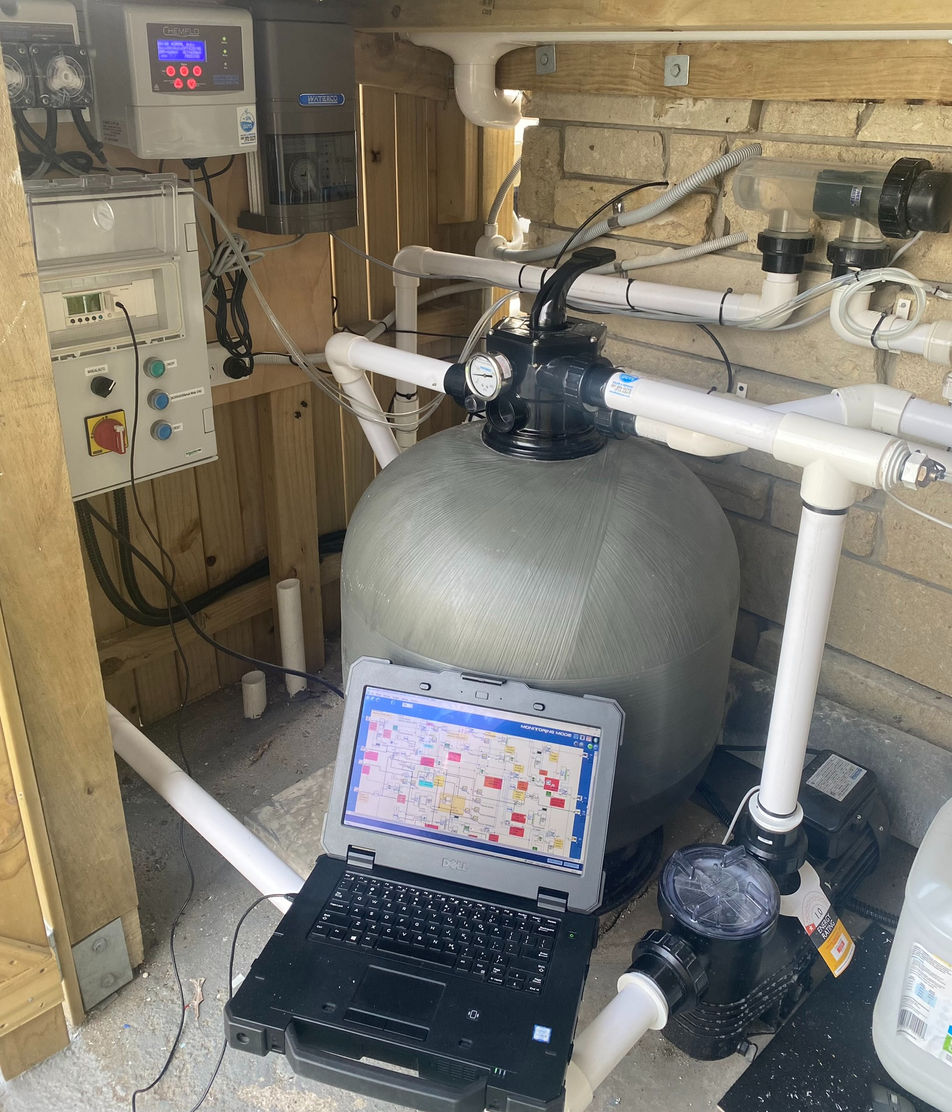 Commercial Pool & Spa PLC Heating Control Integration